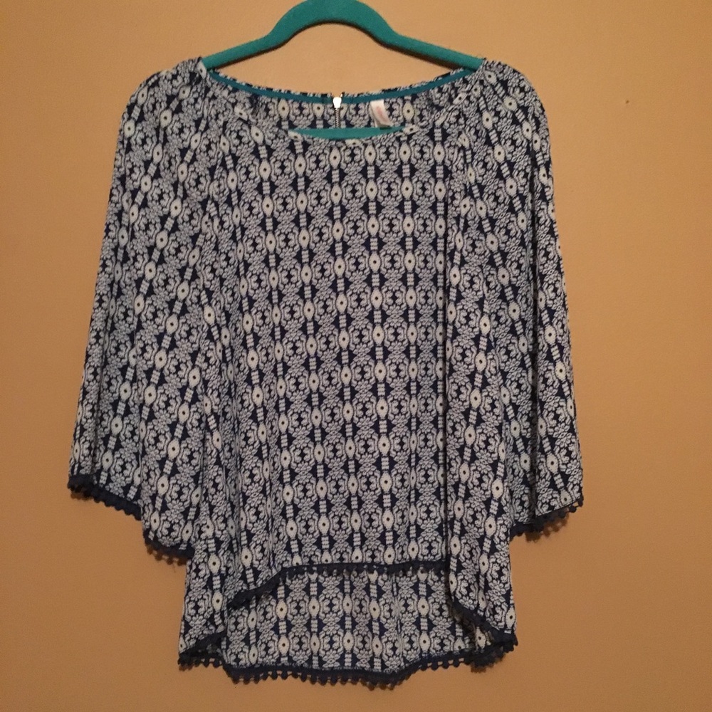 Sheer blouse